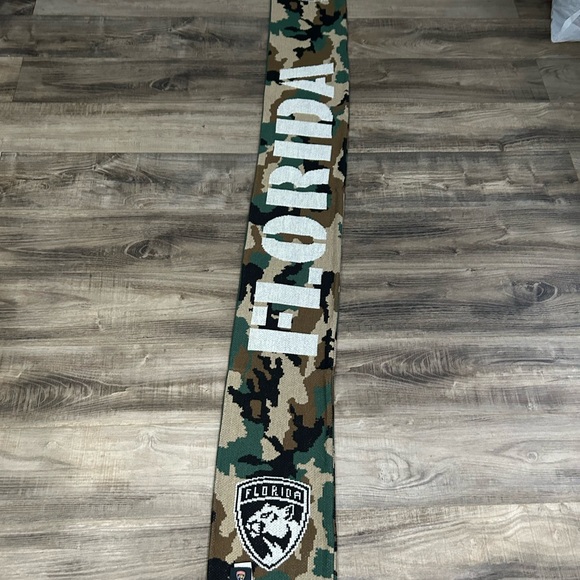 Adidas Florida Panthers Camo scarf New with tag - Picture 2 of 11